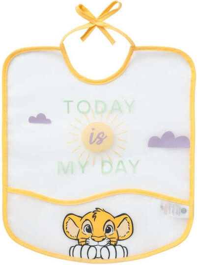 Babycalin Waterproof Fabric Baby Bib with Transparent Pocket for 6 m+ Babycalin Waterproof Fabric Baby Bib with Transparent Pocket for 6 m+