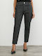 Women's Fabric Trousers Black