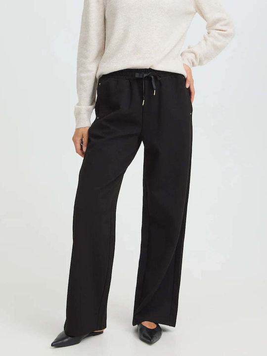 Women's Pantaloons in Loose Fit Black