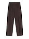 Damen Stoffhose Braun