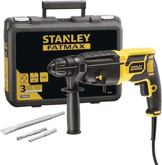 Stanley KFFMED500K Ciocan Rotopercutor Cu Impact Electrică 750W Cu Priză SDS Plus