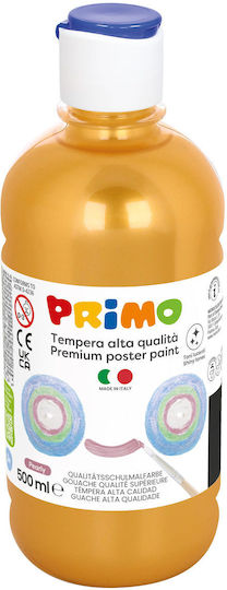 Primo Temperafarben Gelb in Flasche 500ml