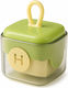Rola pentru Scame Flippy Lavabilă Îndepărtător de Scame Cubică din Plastic Portabilă Drăguță 6 X 4.3 X 4.3 Cm Verde Matcha