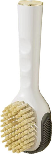 Recipient Pentru Curățarea Pantofilor Recipient Pentru Detergent Flippy Multifuncțional Perie Pentru Pantofi Spălare Moale Cu Peri Nedeterioranți 22x6x4 Cm Culoare Albă