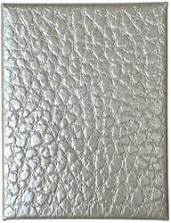 Metallisches Geschenkverpackung Weihnachtsgeschenkbox für Geschenk Silber 9x2.5x7cm