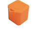 Plastic Kids' Food Container Orange