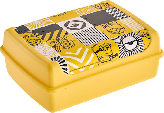 Good Mood Kunststoff Kinderlebensmittelbehälter Minions 1l Gelbe