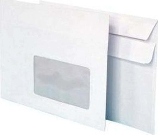 Herlitz Mailing Envelopes Set with Window 400 Pieces White