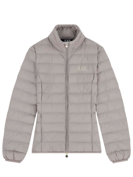 Emporio Armani Women's Bomber Jacket Grey