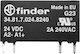 Finder Релета на релса 2A с напрежение 240V