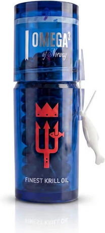 Norway Omega Antarctic Krill Flask Ιχθυέλαιο 120 κάψουλες με γεύση Natural