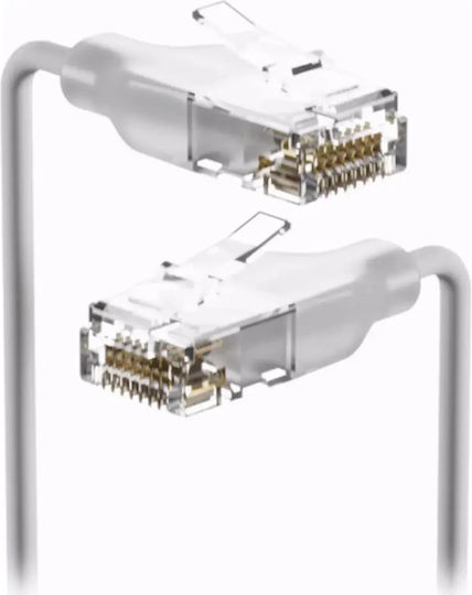 Alcasa S/FTP Cat.6 Gigabit Ethernet Netzwerkkabel 0,5m Graues