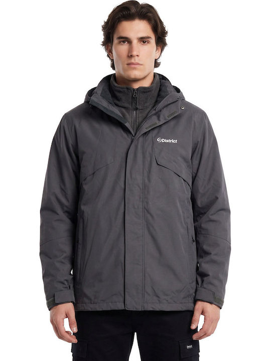 3 in 1 Winter Jacket Anthracite