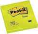 Post-it Sticky Note Cube 100 Sheets Yellow 7.6x7.6cm