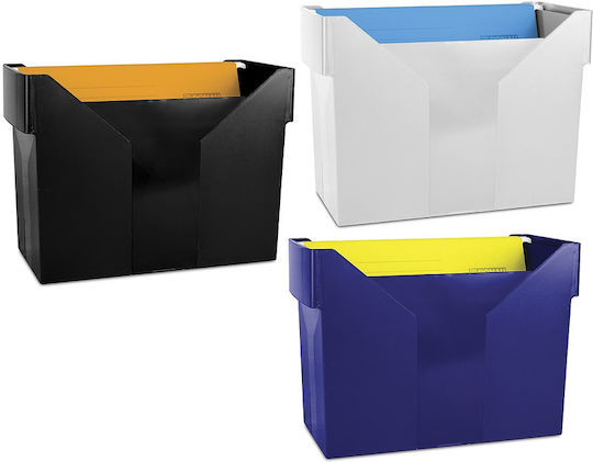 Donau Tăvi De Arhivare Din Plastic Negru 33x26x16cm