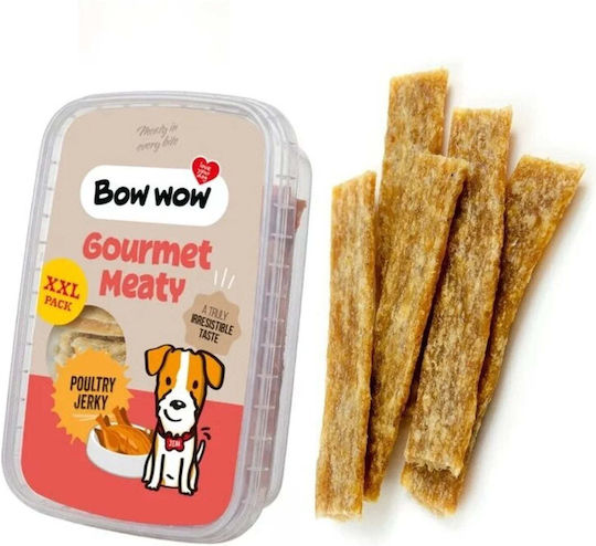 Bow Wow Hundeleckerlis in Stick für Große Rassen mit Geflügel, Rindfleisch und Fleisch 250g