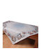 Silk Fashion Dasher Christmas Tablecloth Square Plaid 100x100cm