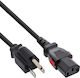 InLine IEC C13 - IEC C13 Cable 2m Μαύρο