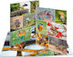 Teka File Folder with Rubber Band and Flaps for A4 Paper Multicolour 3 Pieces