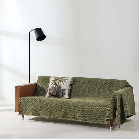 Kentia Mick Τετραθέσιου Καναπέ Π180xΜ340cm Πράσινο Kentia Mick Τετραθέσιου Καναπέ Π180xΜ340cm Πράσινο