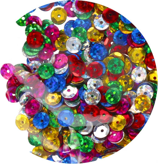 Craft Fun Метални Пайети Кръгове 6,5 мм 215427