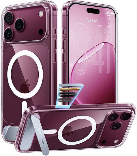 Torras Ostand L1 Guardian Задна Корица 1.5mm Прозрачен iPhone 18 Pro Max / 17 Pro Max