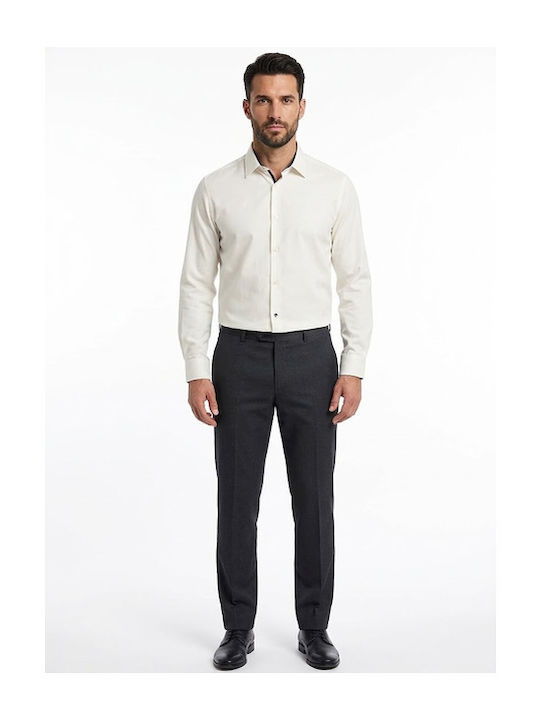Jack & Jones Риза с дълъг ръкав White