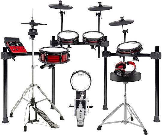 Alesis Electronic Drums Nitro Ultimate with Stool, Headphones & Drumsticks