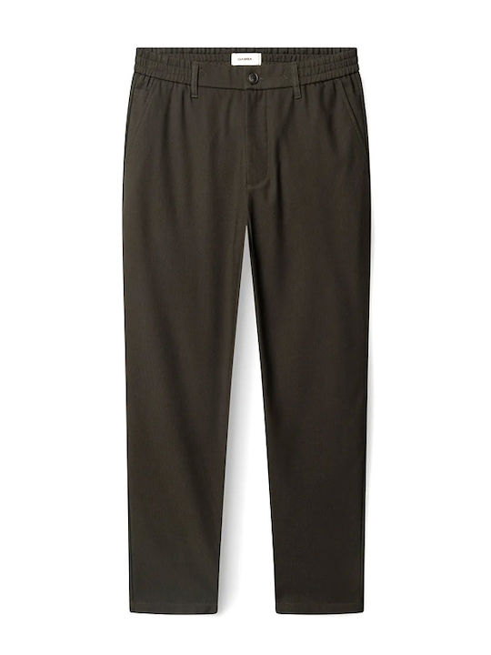 Gabba Monza Men's Chino Trousers Regular Fit Khaki