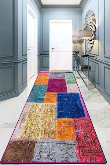 Conceptum Hypnose Multicolour Colour Rug Runner 80x200cm