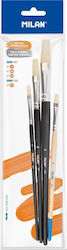 Teka Set Professionelle Kunstpinsel Malerei Serie 501 & 524 4 Stück Nr 4 8 10 16 Teka Set Professionelle Kunstpinsel Malerei Serie 501 & 524 4 Stück Nr 4 8 10 16