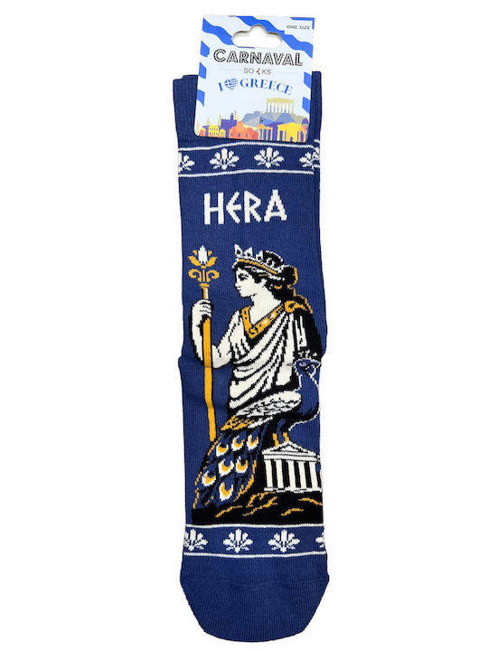 Carnaval Socks Herren Blaue Socken