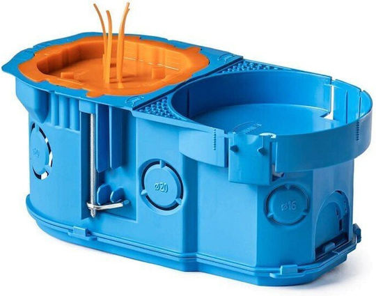 Simet Walled Electrical Box for Plasterboard in Blue Colour