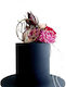 Cake Topper Flippy Model 2 Mr&mrs Plastic Gold