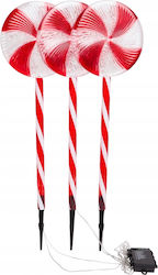 DKD Home Decor Figurină Iluminată De Crăciun Din Plastic Tip Candy Galbenă Lungă 18 Cm 3 Bucăți DKD Home Decor Figurină Iluminată De Crăciun Din Plastic Tip Candy Galbenă Lungă 18 Cm 3 Bucăți