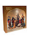 HIPO Weihnachtsfigur Krippe Höhe 16cm 9Stücke