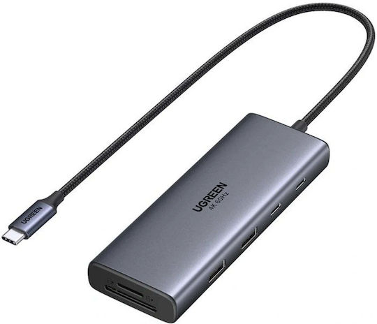 Ugreen Cm498a Hub 9 Ports with USB-C / USB-A Connection