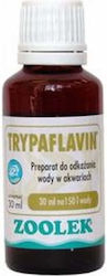 Zoolek Trypaflavin 30ml – Antibakterielles Antiprotozoonisches Wasserbehandlung für Aquarium