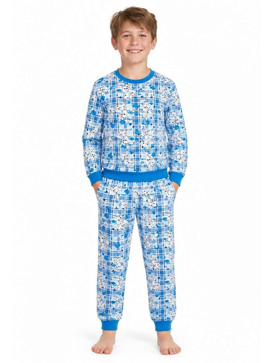Join Kinder-Nachtwäsche Winter Hellblaue