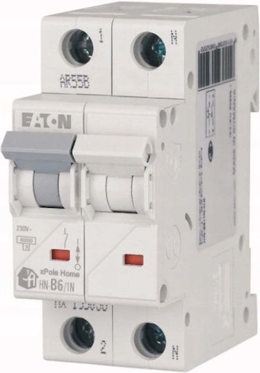 Eaton Автоматична защита 20A Двуполюсна AC 194852