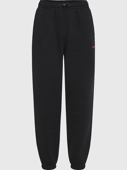 Funky Buddha Herren-Sweatpants Schwarz FBM014-0...