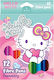 Hellokitty Fibre Pens Pastel Μαρκαδόροι Ζωγραφικής Σετ 12 Χρώματα