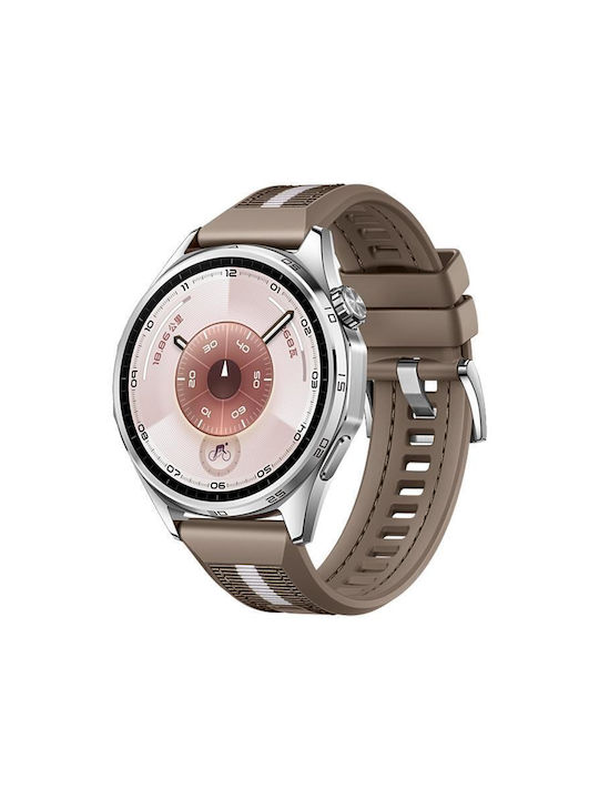 Nylon Hybrid Curea Din Silicon Xiaomi Watch S5 46mm Xiaomi Watch 5 47mm Kaki