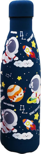 Sidirela Rostfreier Stahl Kinder Trinkflasche Thermos Silber 500ml E-4738