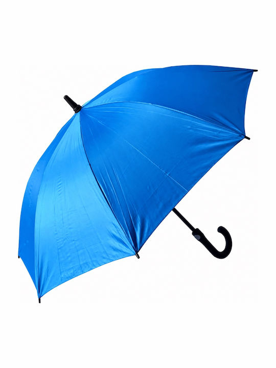 Rain Winddichte Automatische Kompakt Regenschirm Hellblau