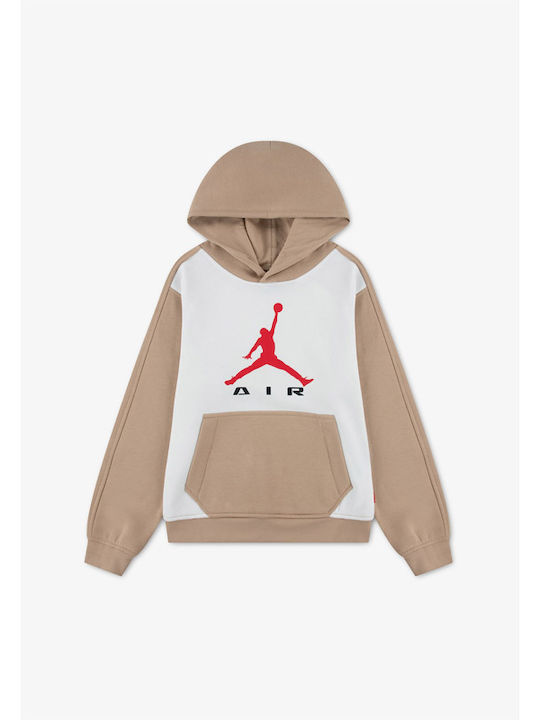 Jordan Kids Hoodie Brown