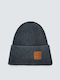 Beanie Men's Knitted Beanie in Grey Colour