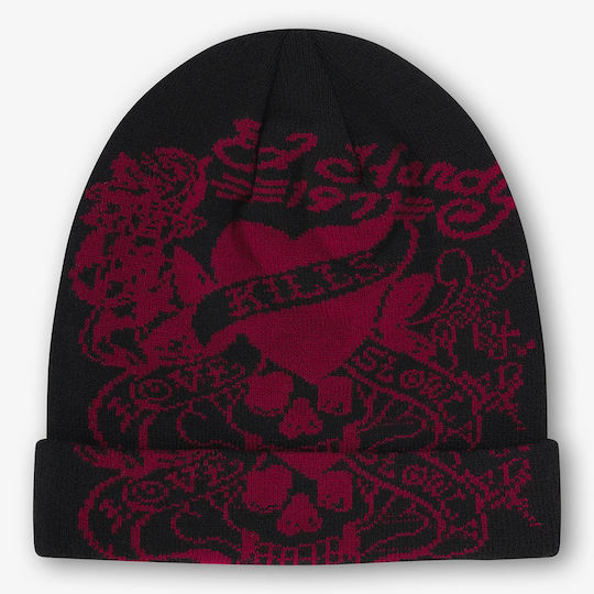 Beanie Unisex Knitted Beanie in Black Colour