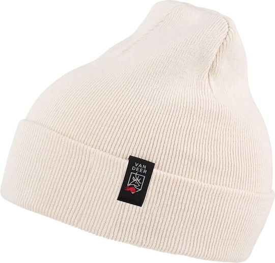 Beanie Unisex Strickmütze in Weiß