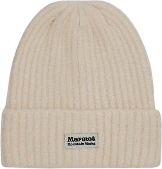 Beanie Unisex Strickmütze in Weiß Farbe